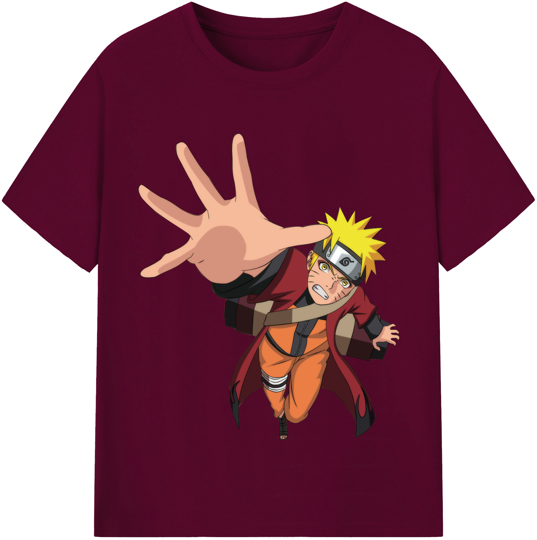 （画像用） NARUTO -ナルト- うずまき ナルト Uzumaki Naruto レディースカジュアルプリントTシャツ（綿100％）